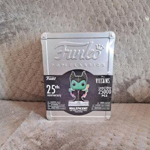 NIB DISNEY POP! CLASSICS 25TH ANNIVERSARY MALEFICENT FUNKO